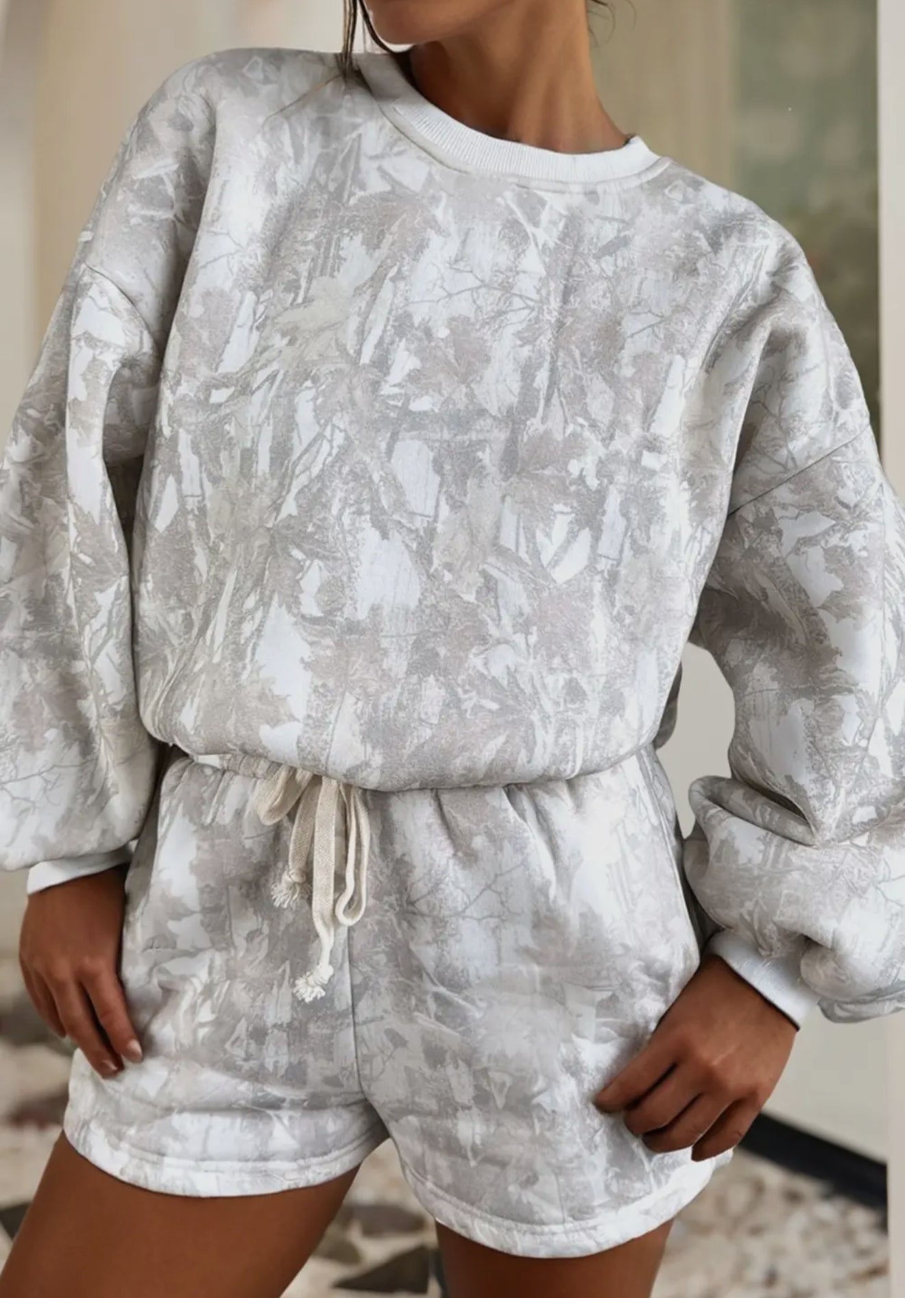 Camo Luxe Lounge Set