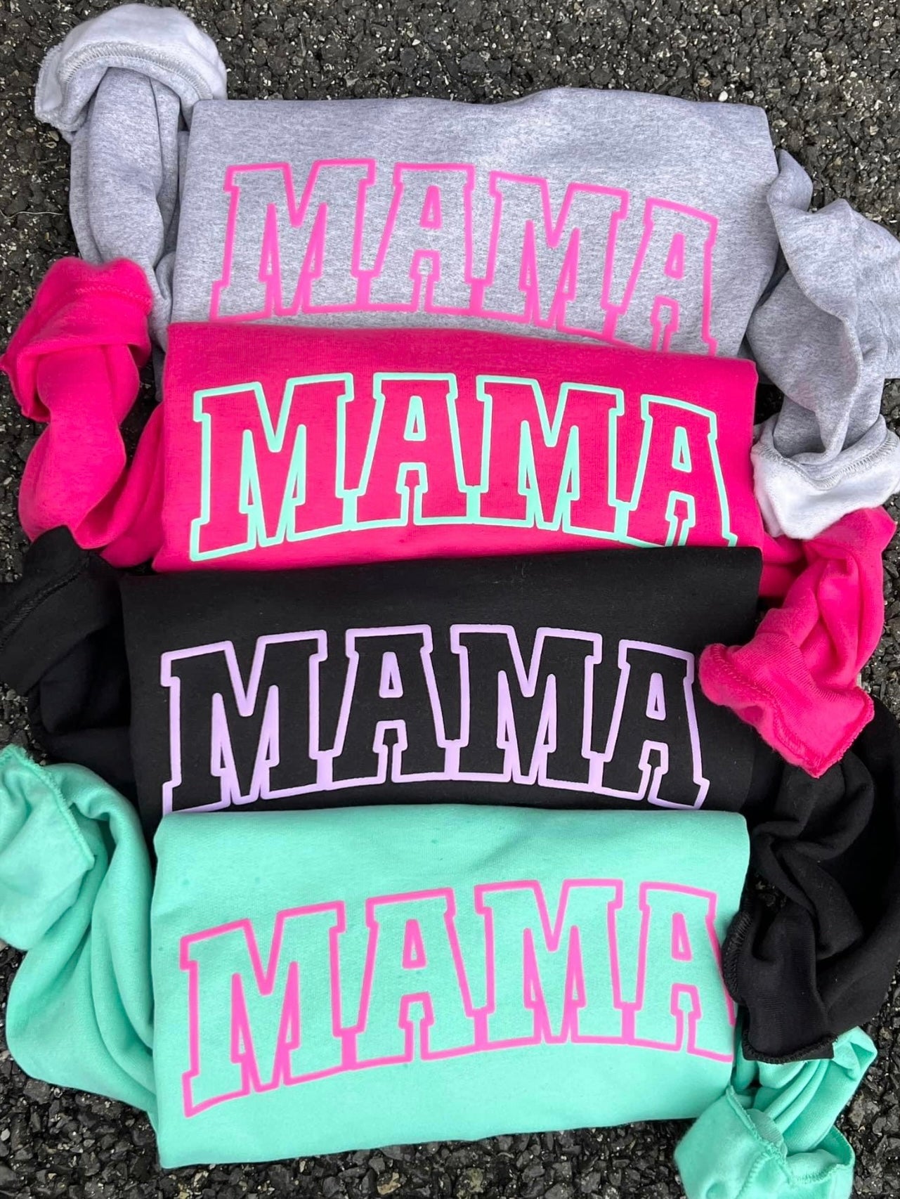 Pastel Mama Puff Crew