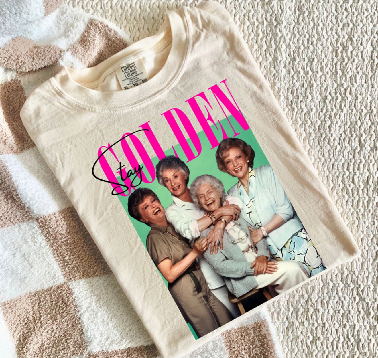 Stay Golden Fan Art-Shirt