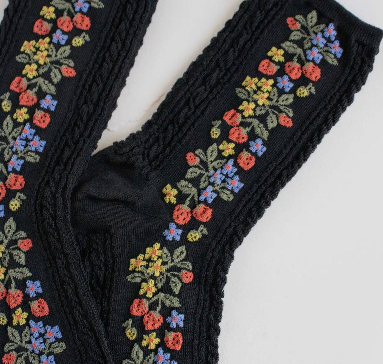 Vintage Strawberry Socks