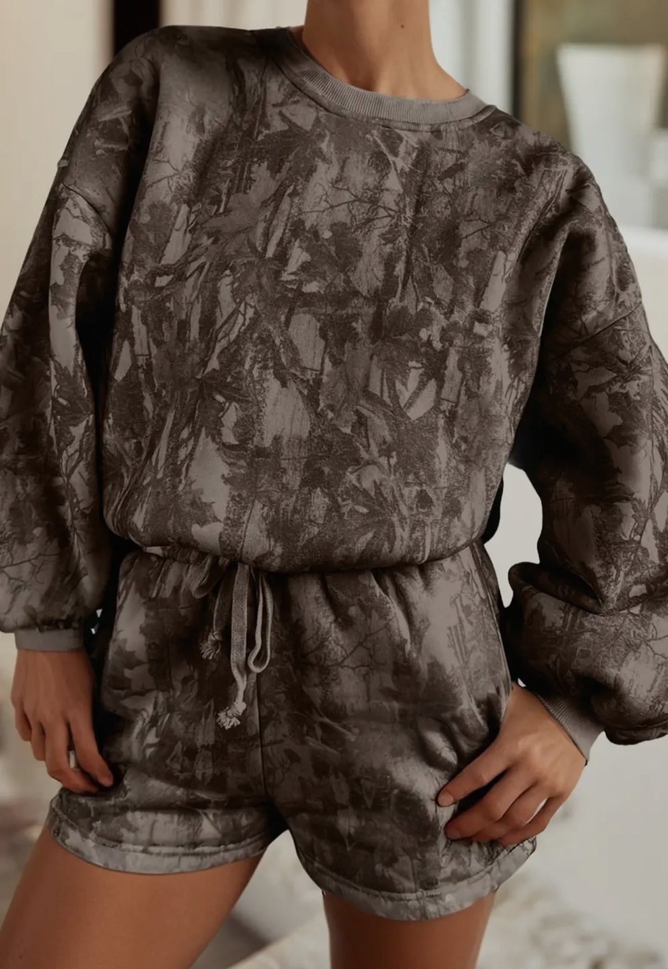 Camo Luxe Lounge Set