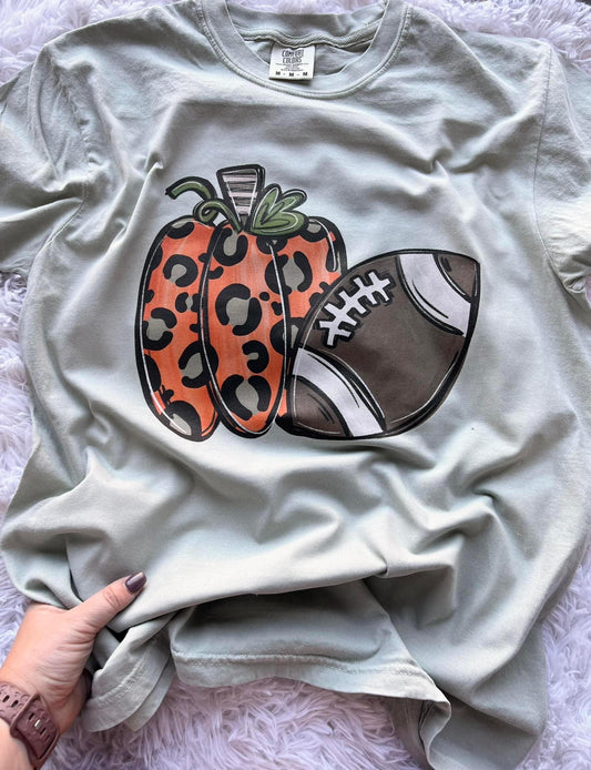 Football & Pumpkin