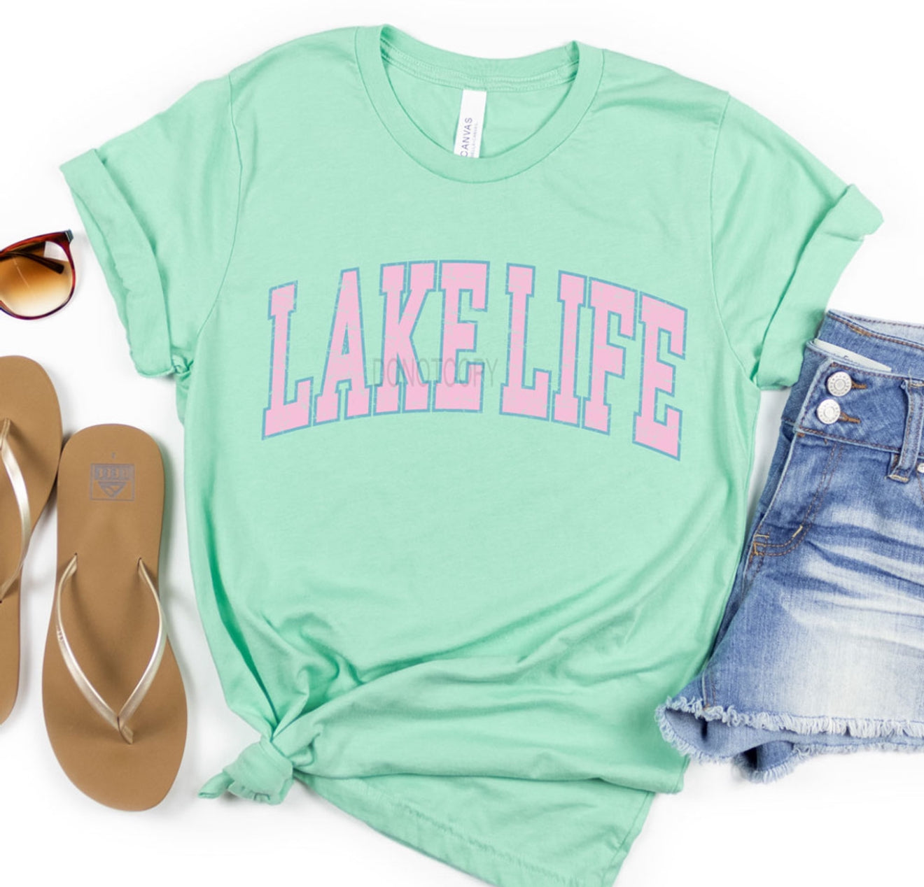 Lake Life Varsity Style-Shirt