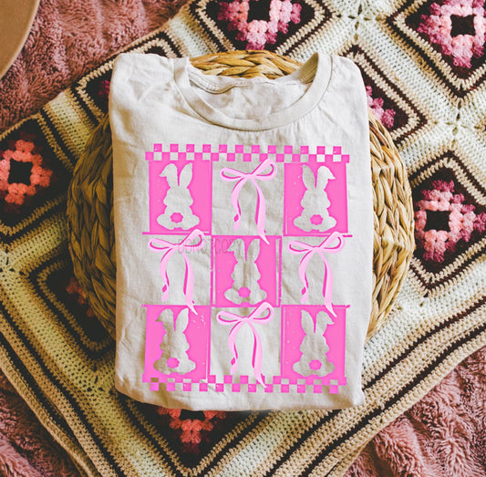 Coquette Pink Bunnies