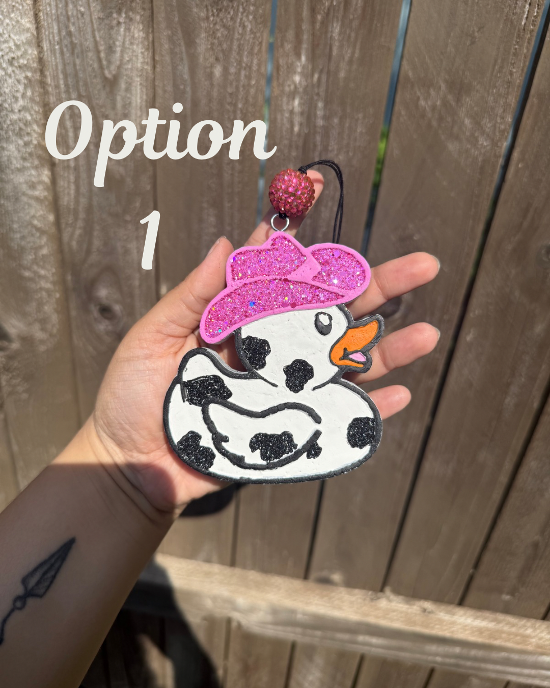 Cowboy Rubber Duck Freshie