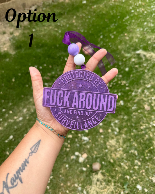 Protected By Fuck Around And Find Out Surveillance Freshie