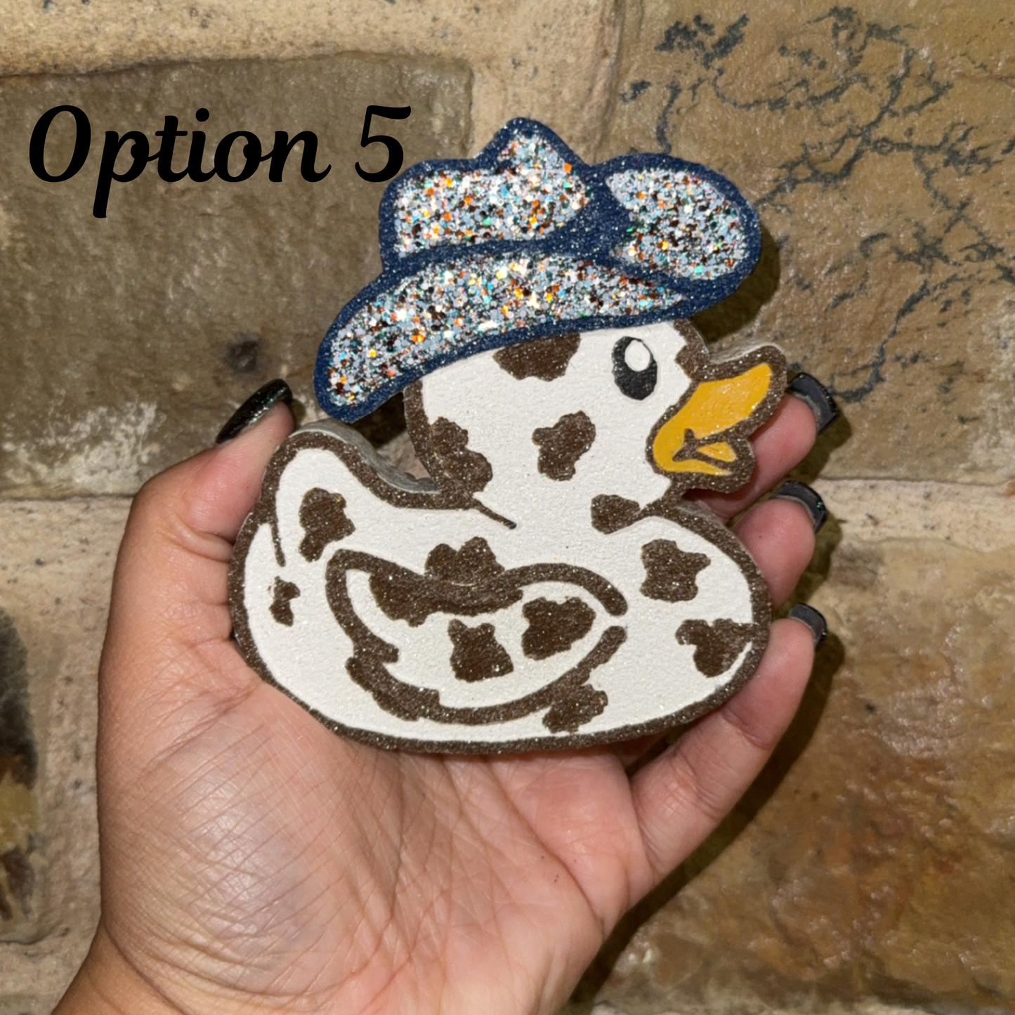 Cowboy Rubber Duck Freshie