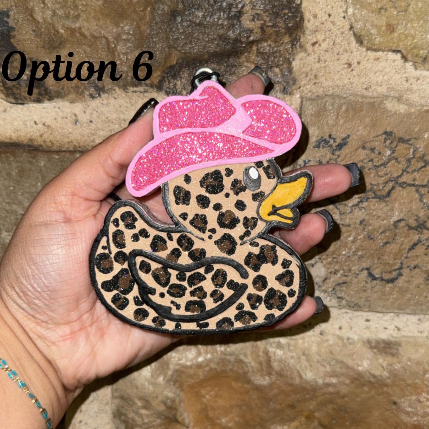 Cowboy Rubber Duck Freshie